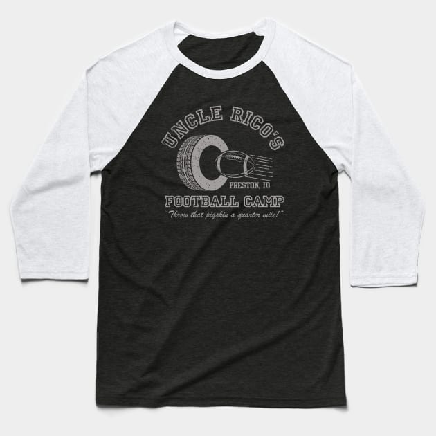 Uncle Rico's Football Camp Baseball T-Shirt by PopCultureShirts